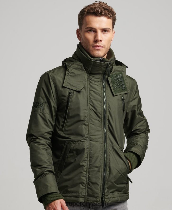 Superdry mehed mountain sd windcheater jope B2LT4950 Riietus roheline