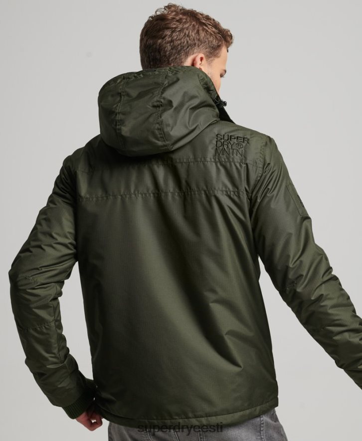 Superdry mehed mountain sd windcheater jope B2LT4950 Riietus roheline