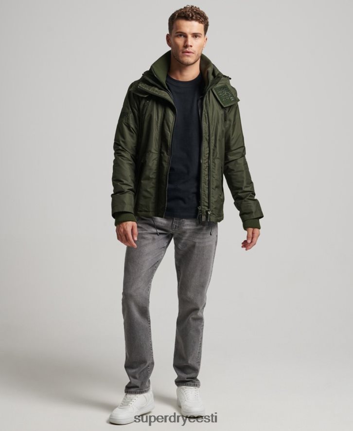 Superdry mehed mountain sd windcheater jope B2LT4950 Riietus roheline