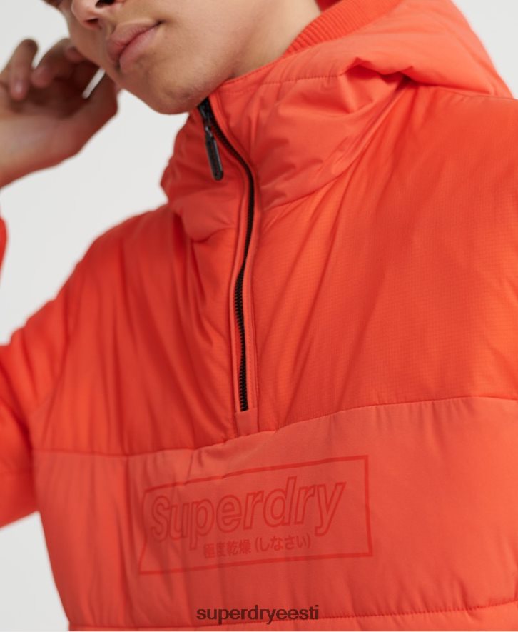 Superdry mehed polsterdatud vabaaja jope B2LT44755 Riietus oranž