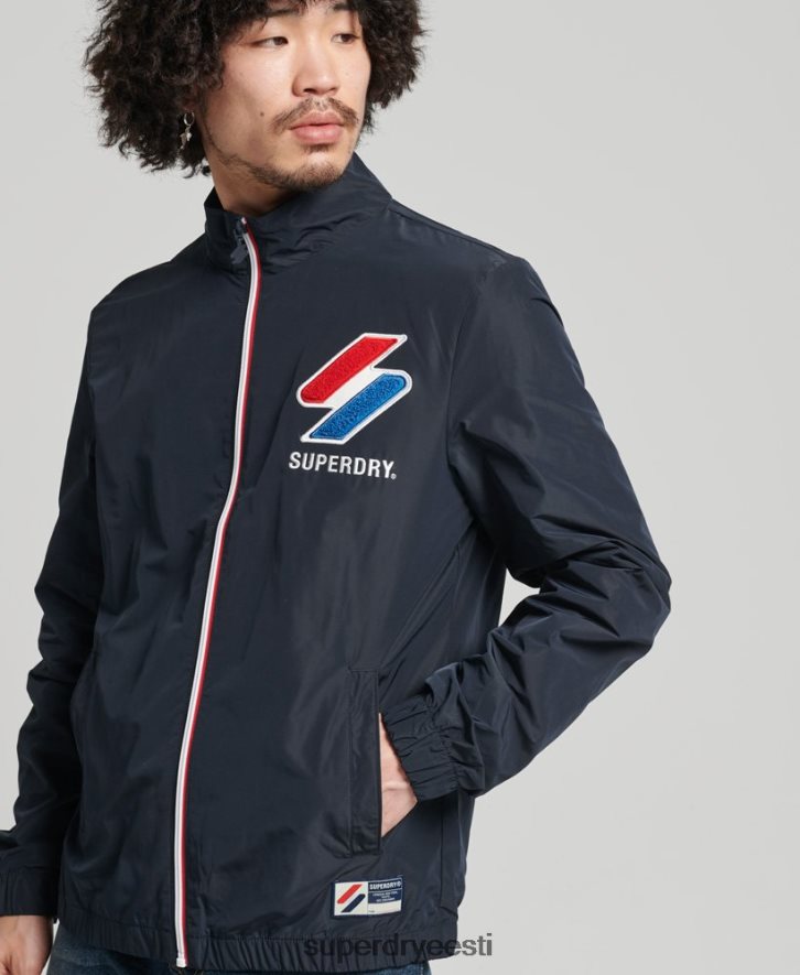 Superdry mehed raja jope B2LT41153 Riietus merevägi