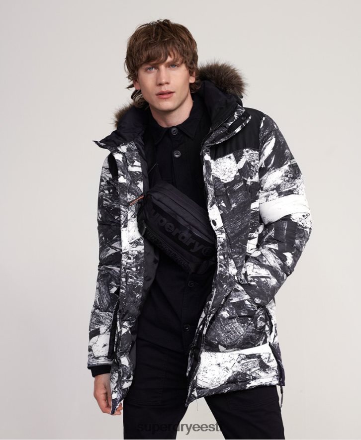 Superdry mehed sd explorer parka jope B2LT44717 Riietus hall