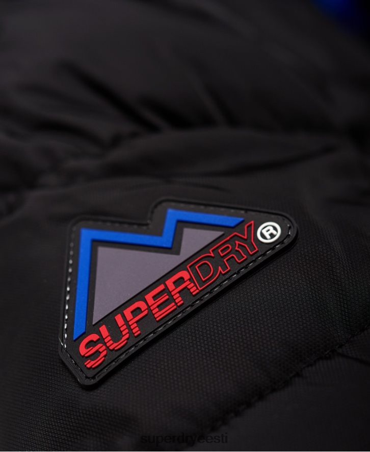 Superdry mehed sportlik puffjope B2LT41170 Riietus must