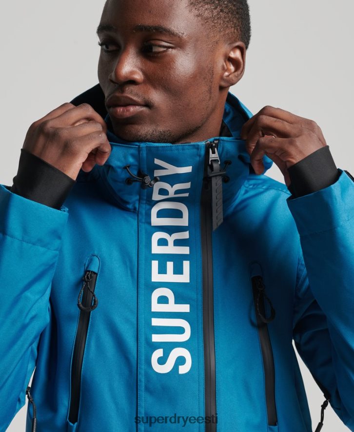 Superdry mehed suusapäästejope B2LT41375 Riietus sinine