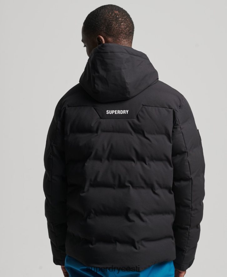 Superdry mehed suusaradar pro puffer jope B2LT41066 Riietus must