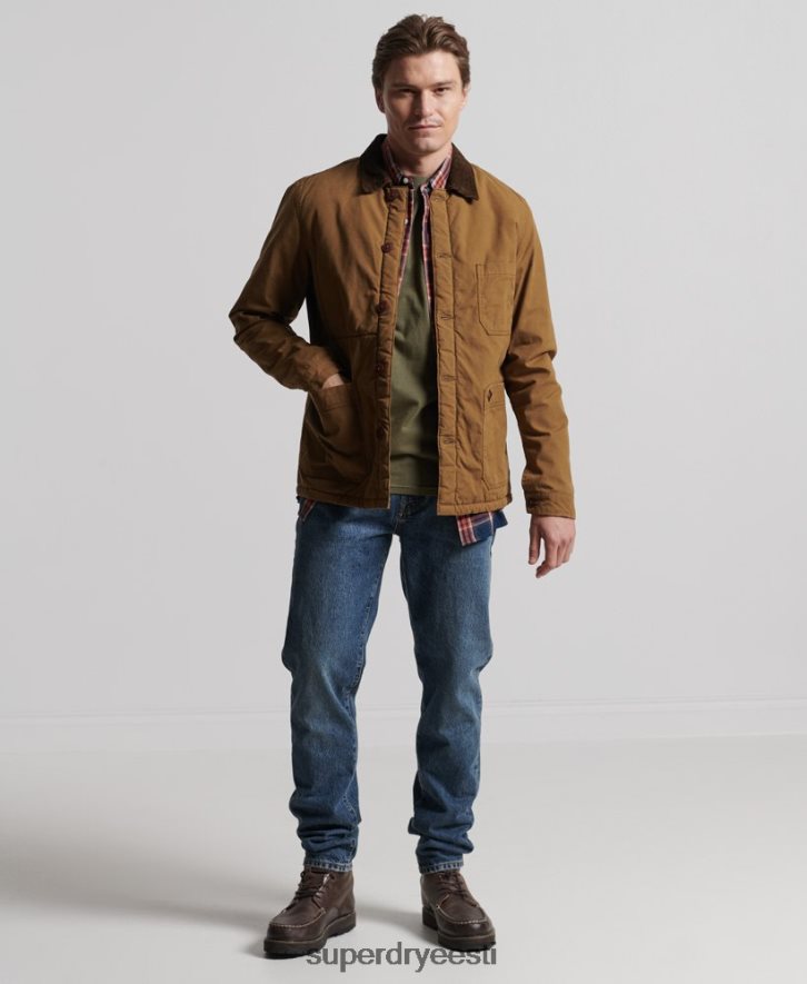 Superdry mehed tarbesegu särgi peale B2LT44712 Riietus pruun