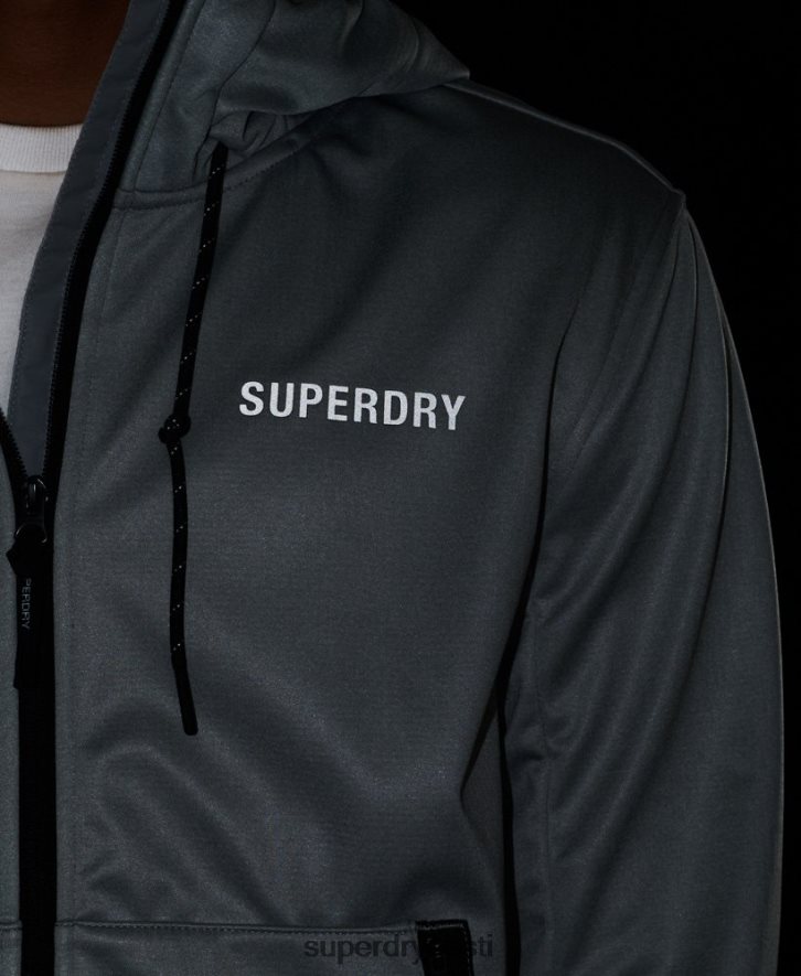 Superdry mehed tehniline soft shell jooksujakk B2LT41141 Riietus hall