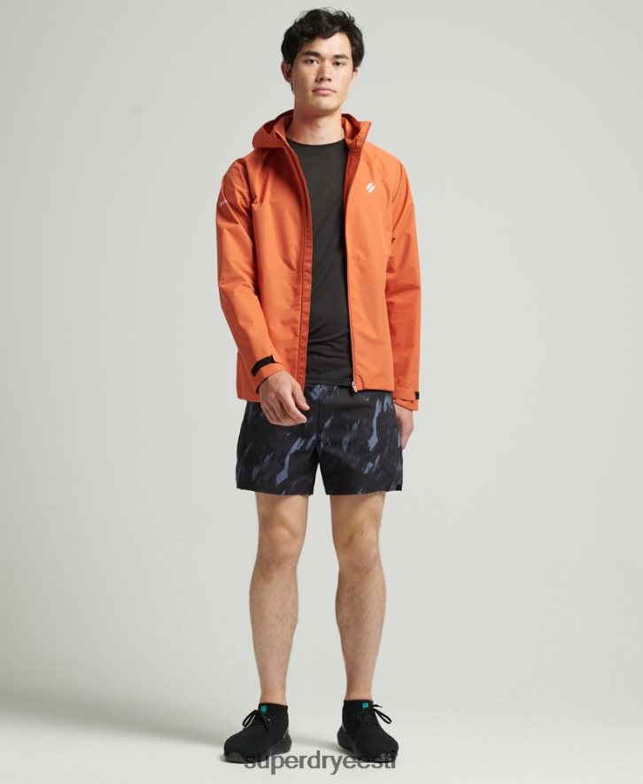 Superdry mehed veekindel jope B2LT41025 Riietus oranž