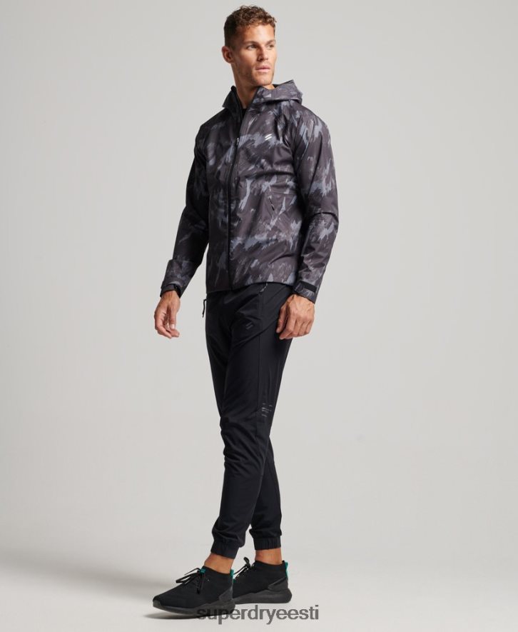 Superdry mehed veekindel jope B2LT41026 Riietus tumehall