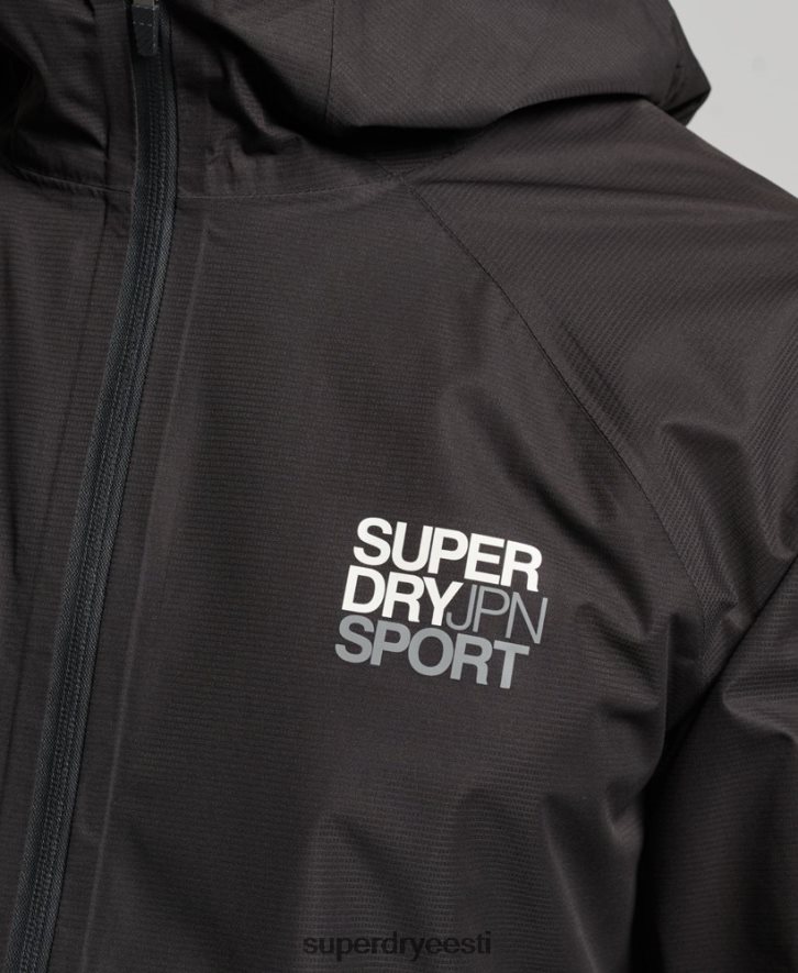 Superdry mehed veekindel jope B2LT41104 Riietus must