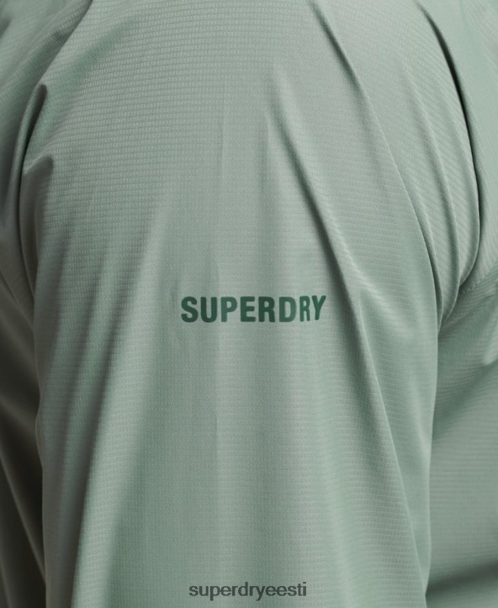 Superdry mehed veekindel jope B2LT44635 Riietus roheline