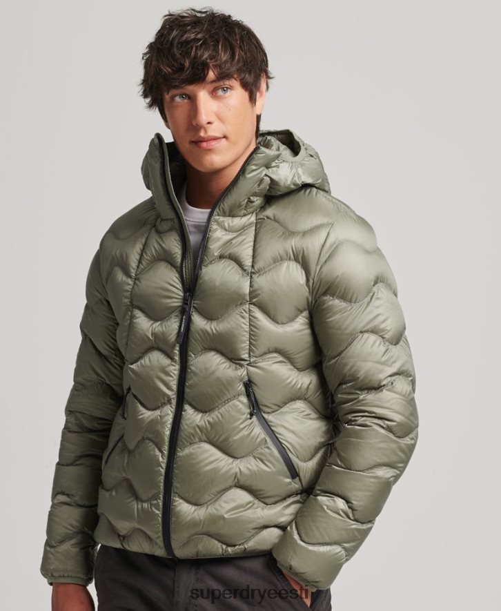 Superdry mehed xpd tepitud sulejope B2LT44468 Riietus khaki