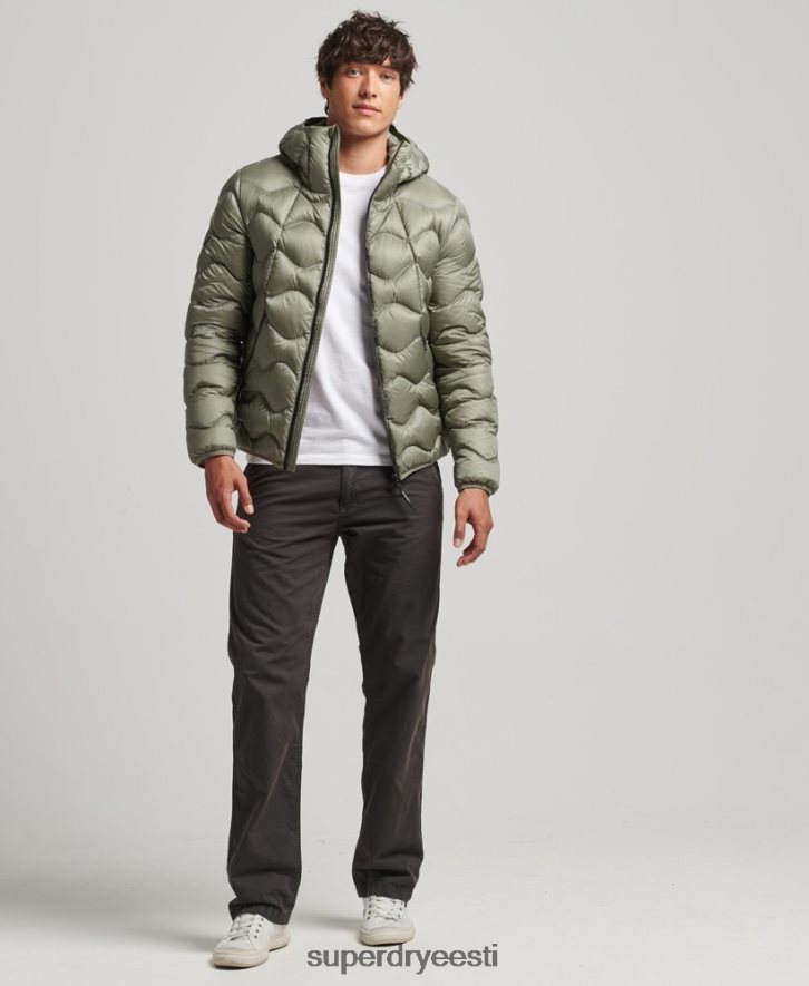 Superdry mehed xpd tepitud sulejope B2LT44468 Riietus khaki