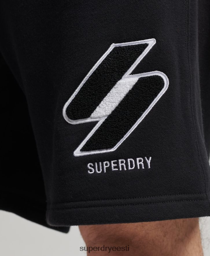 Superdry mehed koodi klassikalised dressipluusid B2LT4372 Riietus must