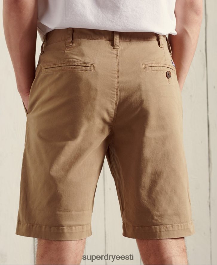 Superdry mehed rahvusvahelised chino-püksid B2LT46495 Riietus kollane