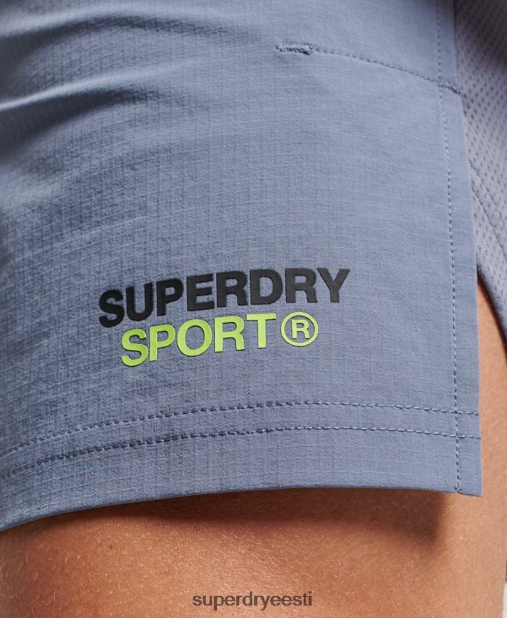 Superdry mehed rongi hübriidpüksid B2LT41408 Riietus lilla