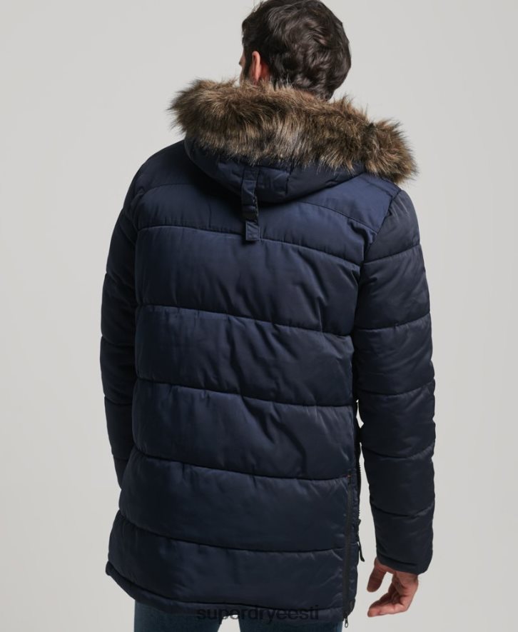 Superdry mehed chinook parkmantel B2LT44514 Riietus merevägi