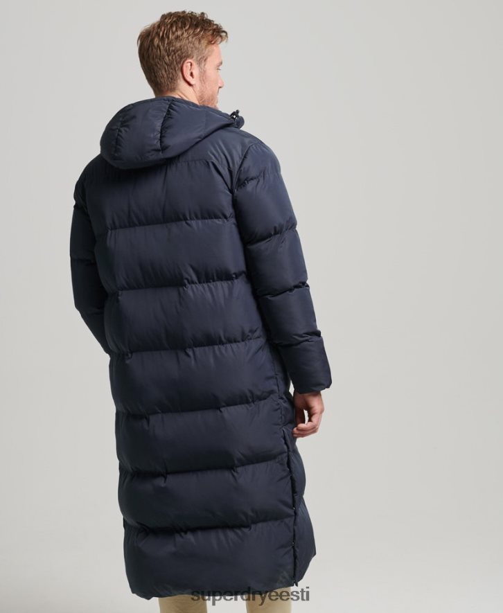 Superdry mehed eriti pikk mantel B2LT41058 Riietus merevägi