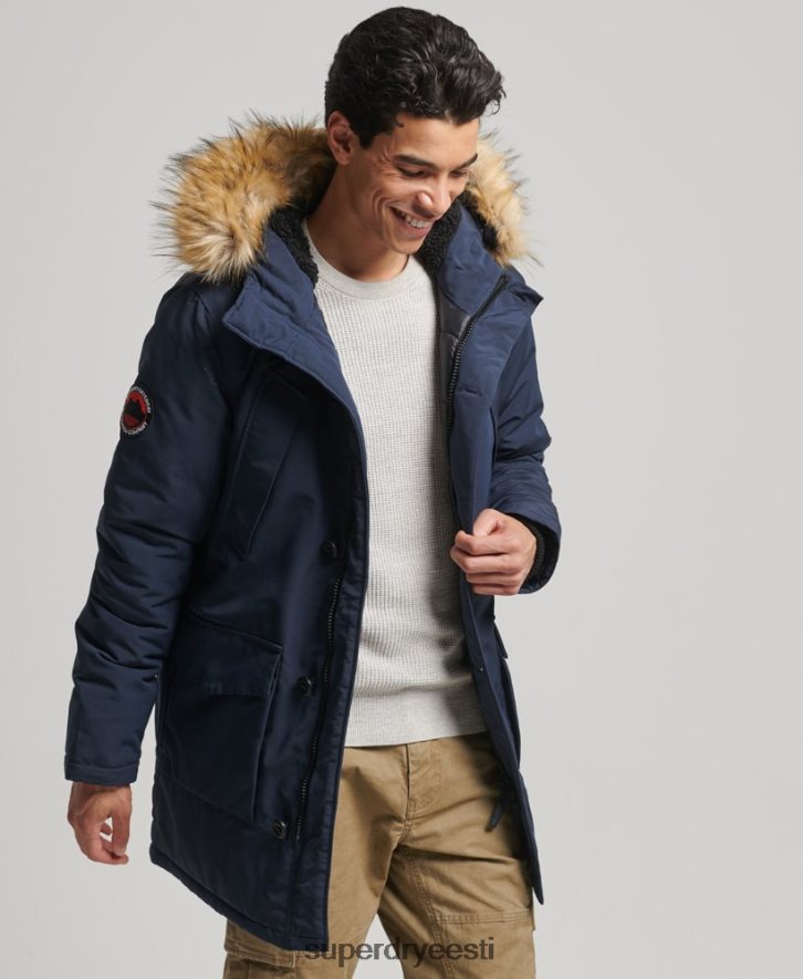 Superdry mehed everest parkmantel B2LT41097 Riietus merevägi