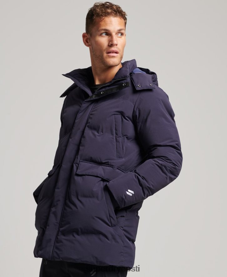 Superdry mehed karbikujuline puhvermantel B2LT44589 Riietus merevägi