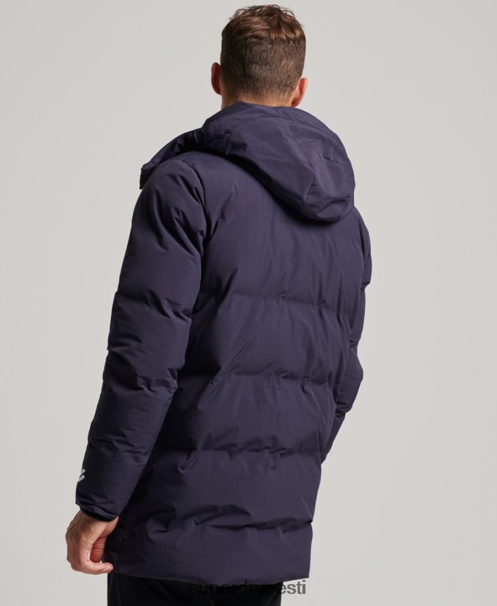 Superdry mehed karbikujuline puhvermantel B2LT44589 Riietus merevägi