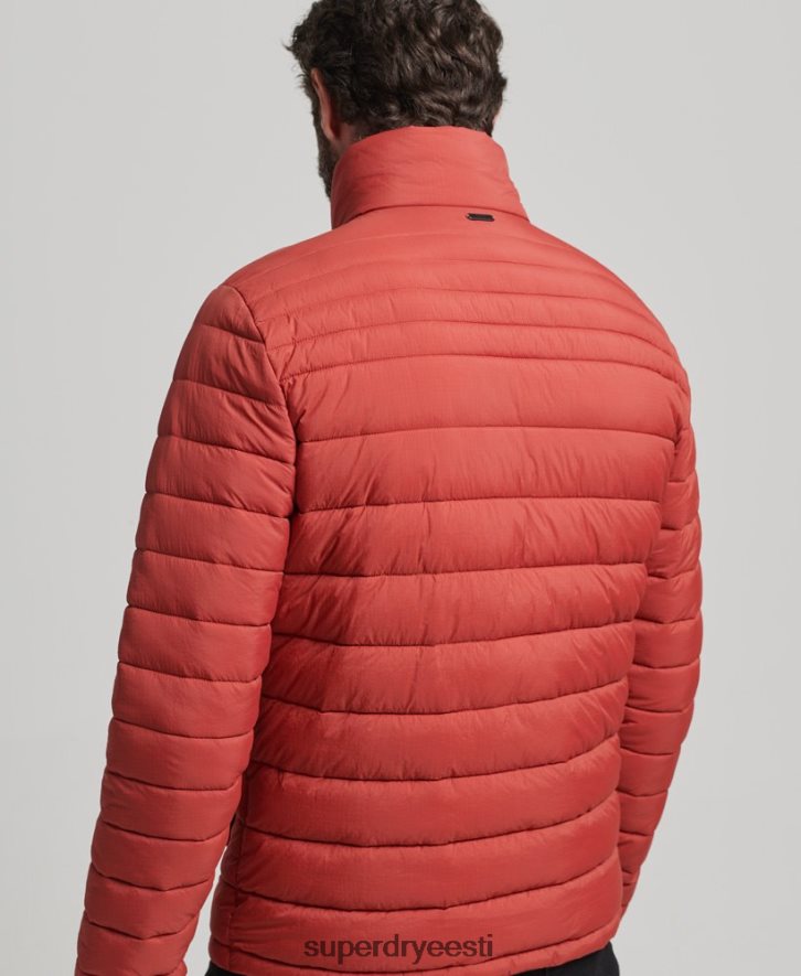 Superdry mehed lühike kerge mantel B2LT4959 Riietus pruun