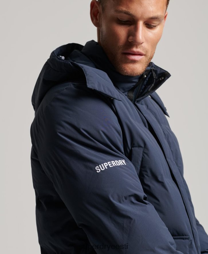 Superdry mehed õngejada mantel B2LT44583 Riietus merevägi