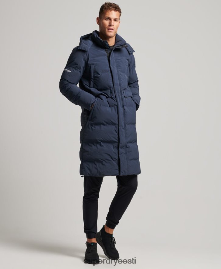 Superdry mehed õngejada mantel B2LT44583 Riietus merevägi