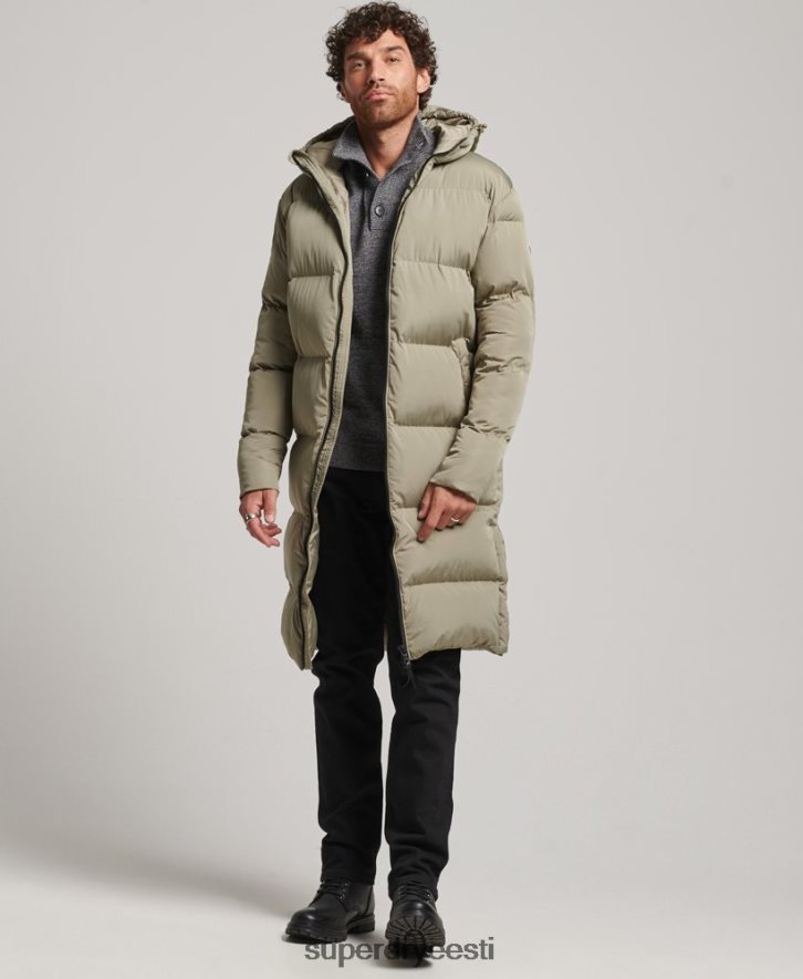 Superdry mehed õngejada tekkmantel B2LT41037 Riietus khaki