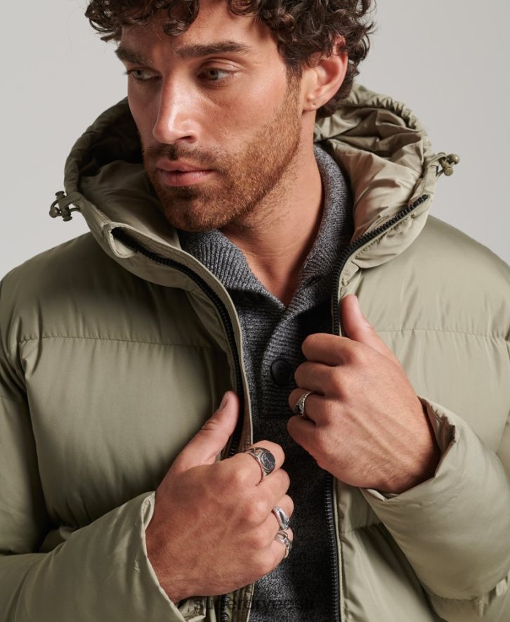 Superdry mehed õngejada tekkmantel B2LT41037 Riietus khaki