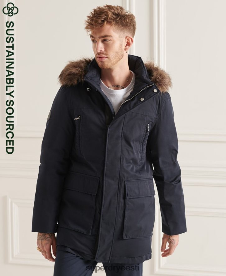 Superdry mehed studios everest suleparkmantel B2LT44578 Riietus merevägi