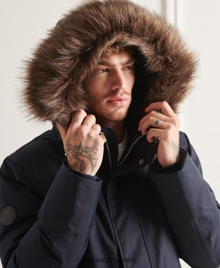 Superdry mehed studios everest suleparkmantel B2LT44578 Riietus merevägi