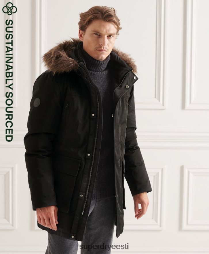 Superdry mehed studios everest suleparkmantel B2LT44742 Riietus must