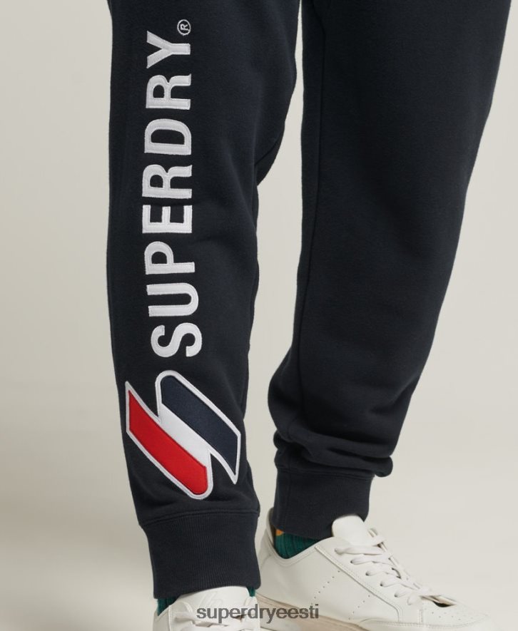 Superdry mehed aplikatsiooniga sörkijad B2LT46405 Riietus merevägi