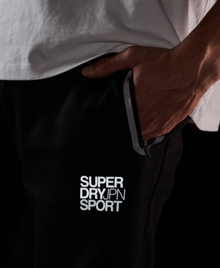 Superdry mehed jõusaali sörkijad B2LT41415 Riietus must