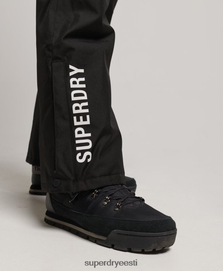 Superdry mehed suusapäästepüksid B2LT41386 Riietus must