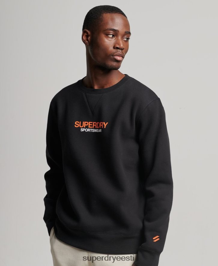 Superdry mehed code sportswear crew dressipluus B2LT4630 Riietus must