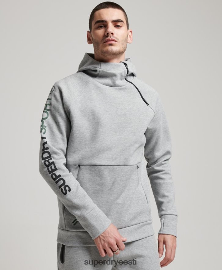 Superdry mehed gymtech kapuuts B2LT4536 Riietus hall