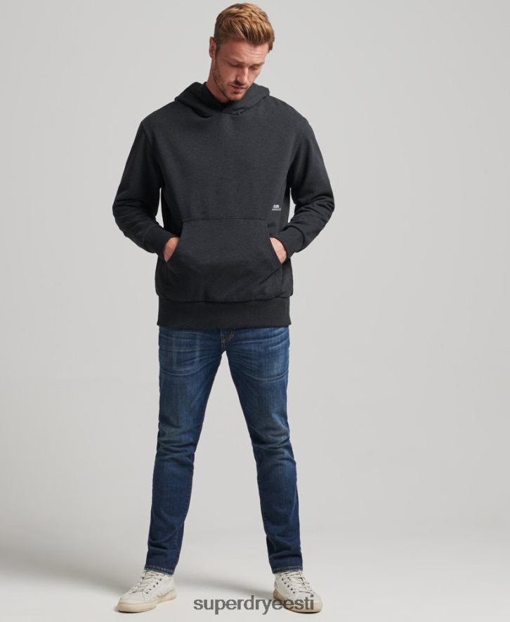 Superdry mehed micro mid hoodie B2LT45008 Riietus must