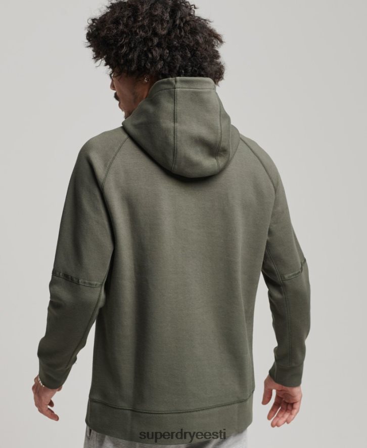 Superdry mehed tehniline kapuuts B2LT45021 Riietus khaki