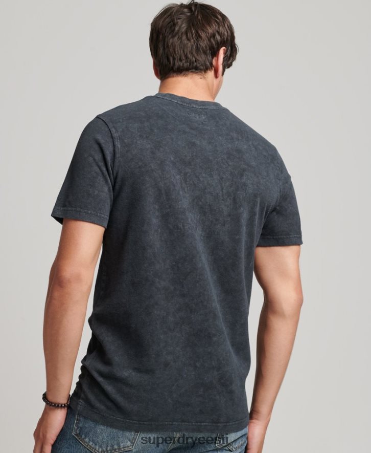 Superdry mehed indie t-särk B2LT44867 Riietus must