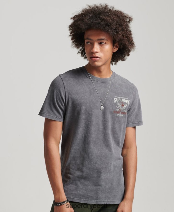 Superdry mehed indie t-särk B2LT44925 Riietus must