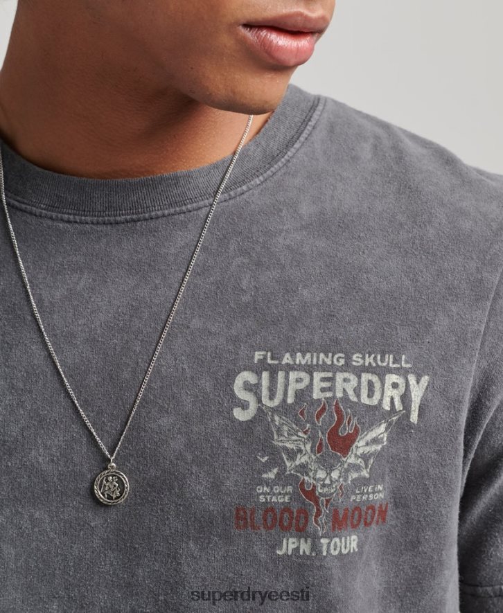 Superdry mehed indie t-särk B2LT44925 Riietus must