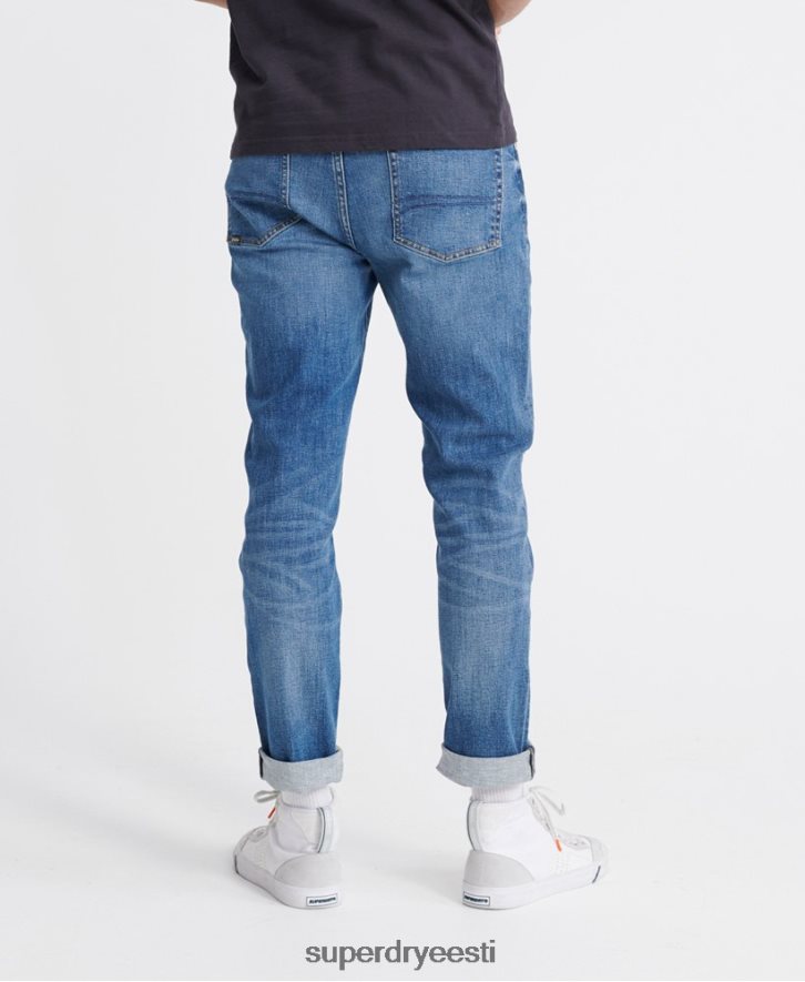 Superdry mehed 03 tyler slim teksad B2LT41235 Riietus helesinine