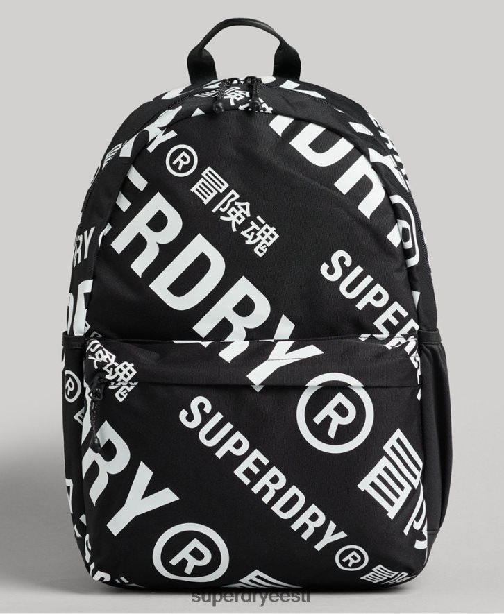 Superdry mehed hädavajalik montana seljakott B2LT41733 tarvikud must