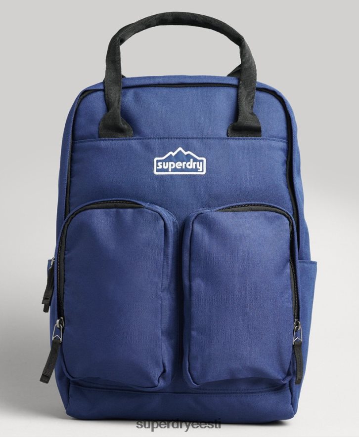 Superdry mehed ülemise käepidemega seljakott B2LT41655 tarvikud merevägi