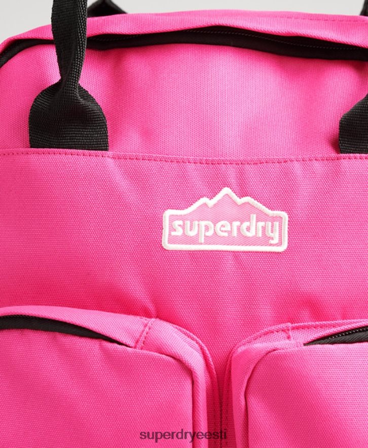 Superdry mehed ülemise käepidemega seljakott B2LT41661 tarvikud roosa