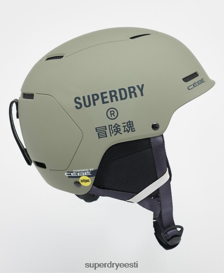 Superdry mehed cebe pow mips kiiver B2LT41398 tarvikud roheline