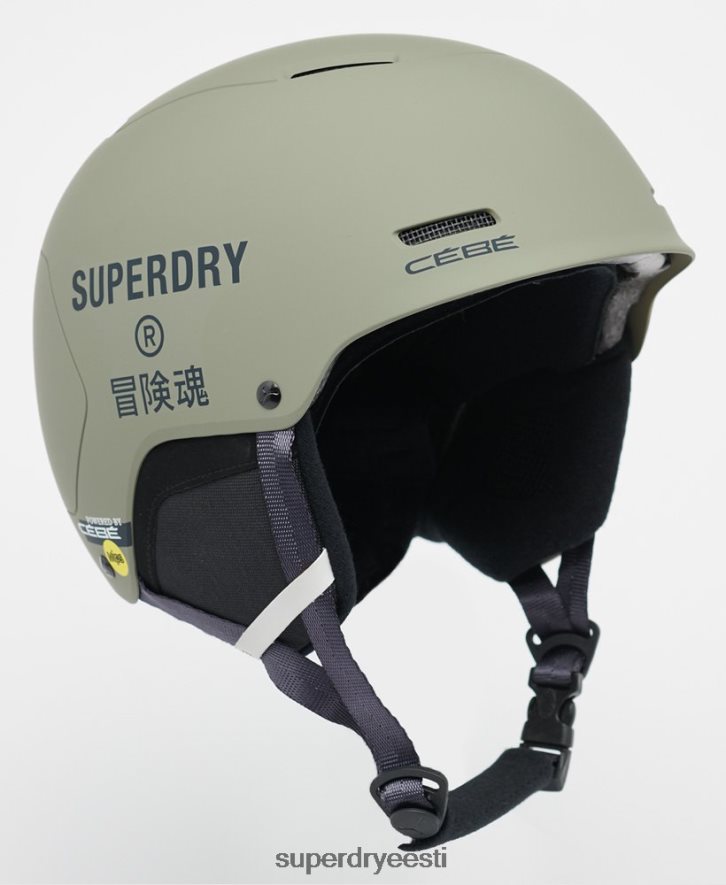 Superdry mehed cebe pow mips kiiver B2LT41398 tarvikud roheline