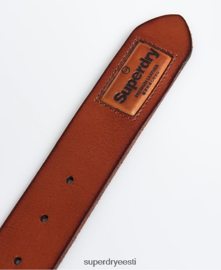 Superdry mehed rinnamärgi vöö B2LT41872 tarvikud tan